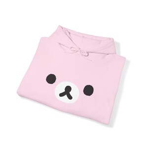 Cute Bear Face Unisex Hoodie image 3