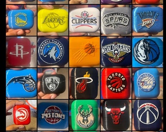 Custodie per AirPod NBA stampate in 3D (leggi la descrizione)