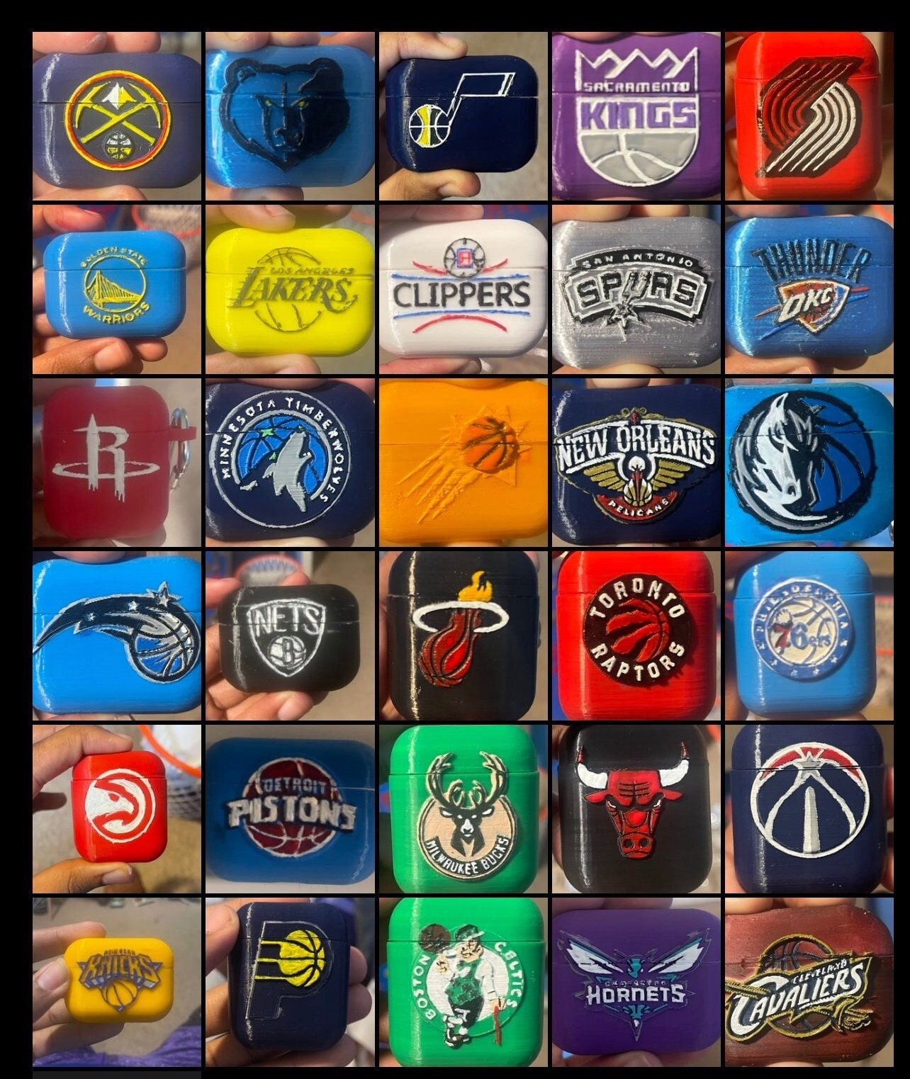 supreme nba Custom airpods case - Coverszy