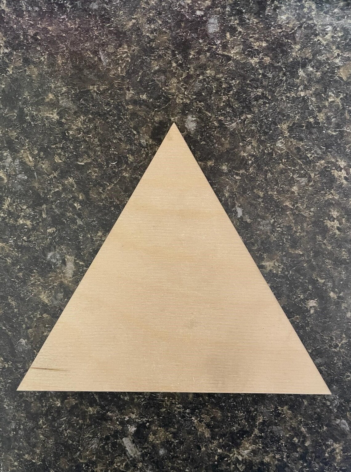 Triangular Wood Blanks Multiple Size - Wood Blocks - Laser Cut Wood ...