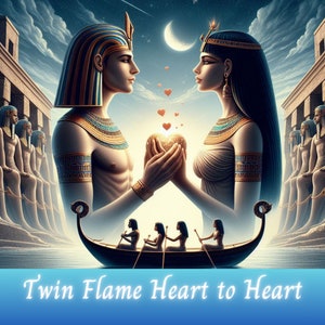 Twin Flame Heart to Heart, Heart Opening, Twin Flame Union, Spiritual Love, Divine Connection, Ascension Journey