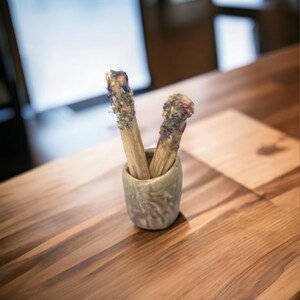 Natural Smudge Pop Space Cleansing Kit, Palo Santo & Sage Sticks for Home Purification, Energy Clearing, Aromatherapy, Spiritual Wellness