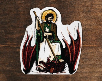 Saint Joseph Terror of Demons | Vinyl Die-Cut Stickers