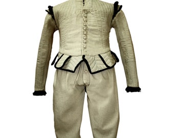 Handmade Padded Cotton Gambeson: Medieval Viking SCA LARP Costume
