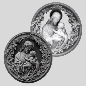 Personaliseer je creaties met 3D-kaartgravure op muntdiepte | PNG-bestand voor Glowforge en meer