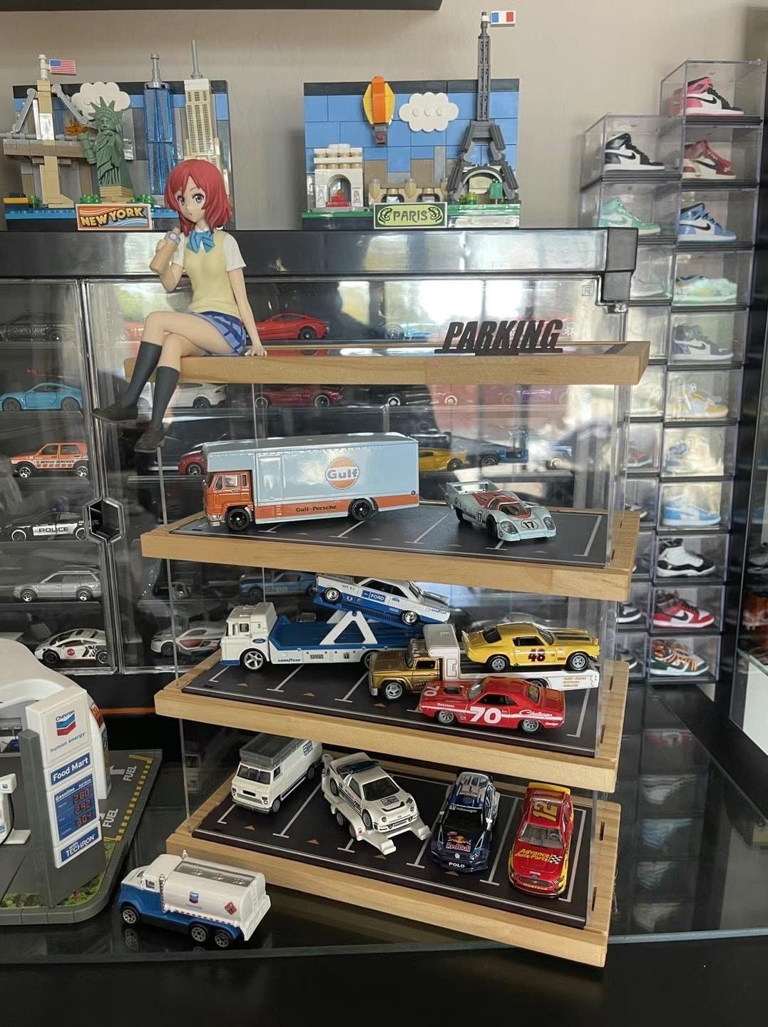164 Hotwheels Display Case Etsy