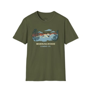 Morningwood Lumber Company shirt / Outdoor gift / Unisex t-shirt