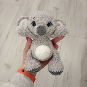 Koala handmade soft toy, Crochet koala toy, koala plush, cute koala gift, gift for baby girl or boy, koala stuffed animal