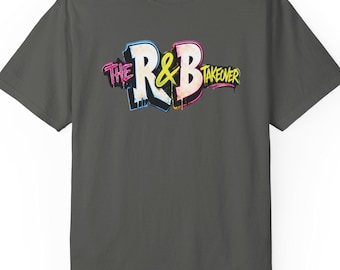 R and B Takeover | Graffiti Styled Heavyweight Tee | R&B Concert T-shirt