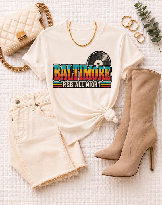 Bmore R&B All Night Tee - R&B Tour 2026