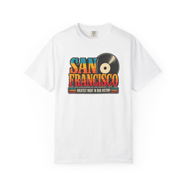 Comfort Colors Bay Area RnB Concert Shirt, San Francisco Night Out Tee for Black Women, Grown and Sexy Gift image 2