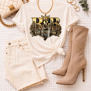 Comfort Colors New York RnB Concert Shirt, East Rutherford NJ Night Out Graphic Tee for Black Women, Music Lover Gift image 9
