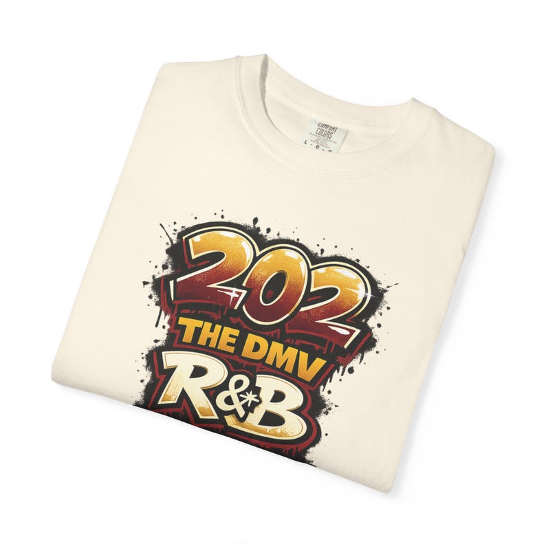 DMV 202 R&B T-Shirt | Washington DC 2026 Concert Tee image 4