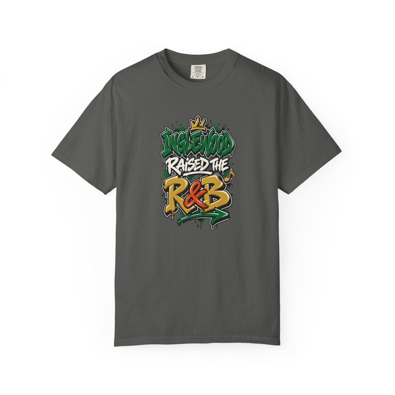 Comfort Colors Los Angeles RnB Concert Shirt, Inglewood Raised on RnB Night Out Tee for Black Women, Grown and Sexy Gift image 6