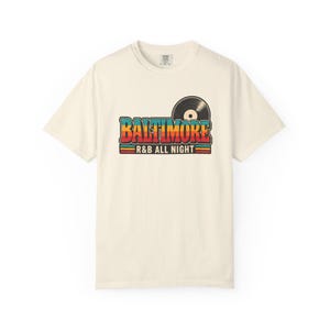 Comfort Colors Baltimore RnB Concert Shirt, All Night Out Tee for Black Women, Stadium Style Gift image 3