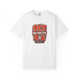 New York 917 R&B Concert Tee for Black Women, Comfort Colors Concert Outfit, Grown and Sexy Tour Shirt, Tri-State Concert Fashion image 3