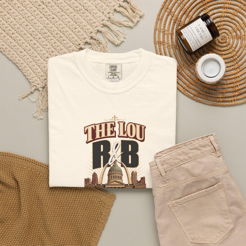 The Lou R and B Concert Tee | St Louis Vintage Courthouse | Grown and Sexy R&B Show Shirt image 6