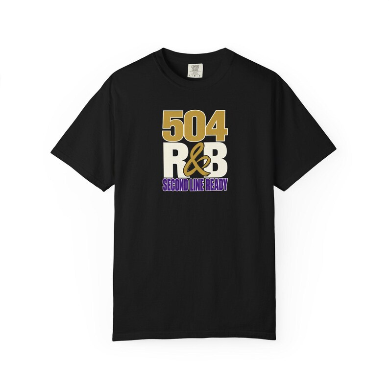 Comfort Colors® New Orleans RandB Concert Shirt, NOLA Night Out Tee for Black Women, Grown and Sexy Stadium Style image 2
