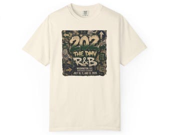 202 Het DMV R&B-T-shirt | Concert-T-shirt Washington DC 2026