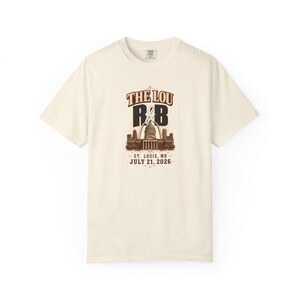 The Lou R and B Concert Tee | St Louis Vintage Courthouse | Grown and Sexy R&B Show Shirt image 2