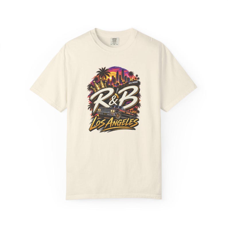 Comfort Colors® Los Angeles RandB Concert Shirt, Inglewood Night Out Tee for Black Women, Grown and Sexy Stadium Style image 6