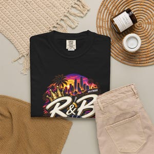 Comfort Colors® Los Angeles RandB Concert Shirt, Inglewood Night Out Tee for Black Women, Grown and Sexy Stadium Style image 3