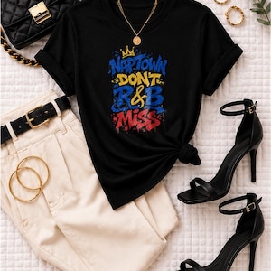 Comfort Colors® Indianapolis RandB Concert Shirt, Naptown Don't Miss Night Out Tee for Black Women, Grown and Sexy Gift image 1