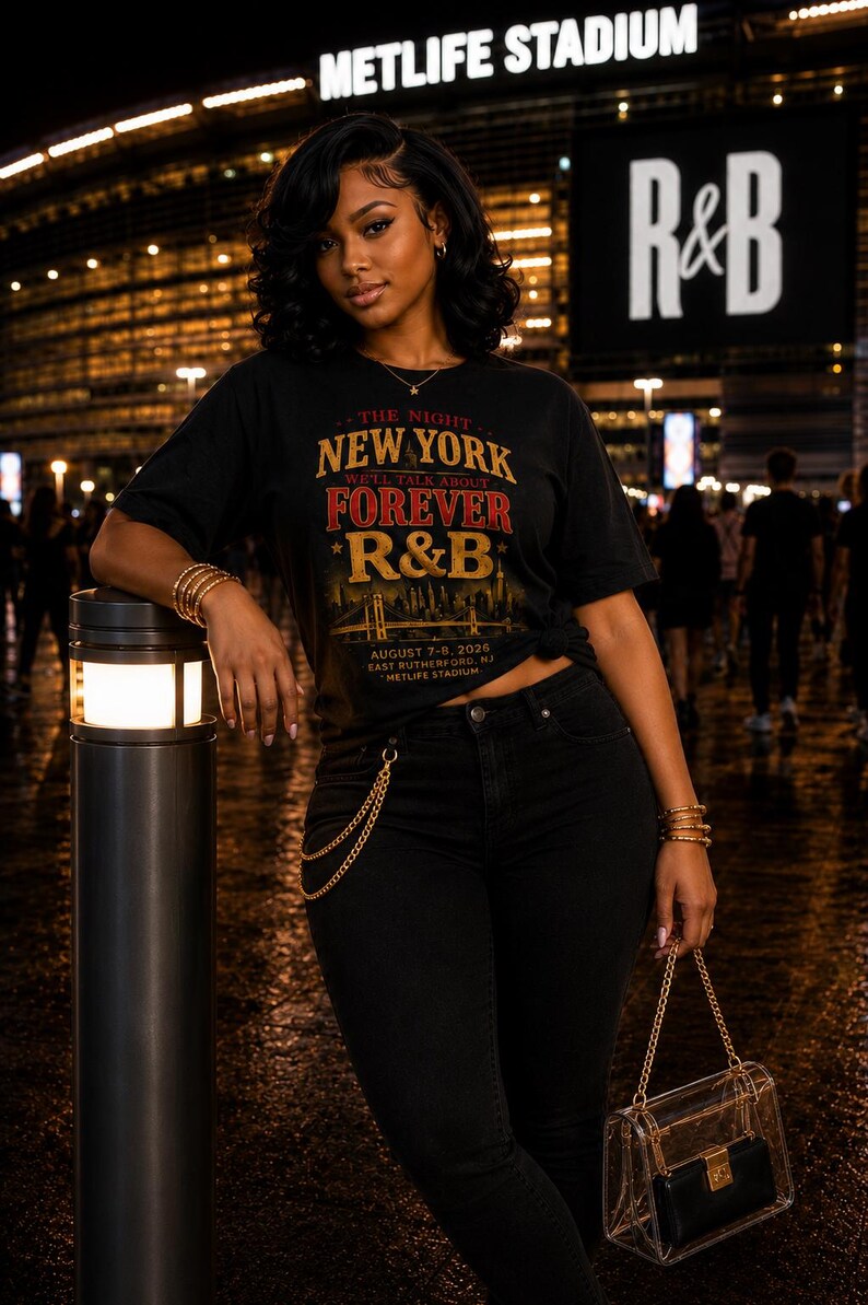 The Night New York Well Talk About Forever Rnb | Garment Dyed Heavyweight Tee | Grown and Sexy Gift image 2