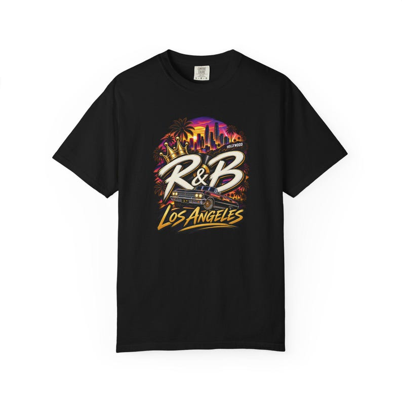 Comfort Colors® Los Angeles RandB Concert Shirt, Inglewood Night Out Tee for Black Women, Grown and Sexy Stadium Style image 8