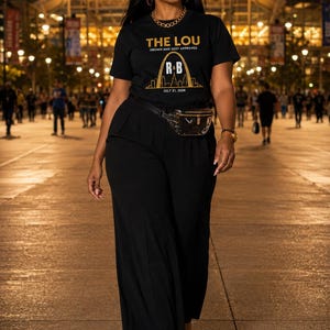 T-shirt de concert R&B approuvé par Lou Grown and Sexy