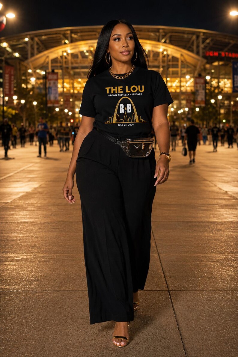The Lou Grown and Sexy Approved| R&B Concert Tshirt image 1
