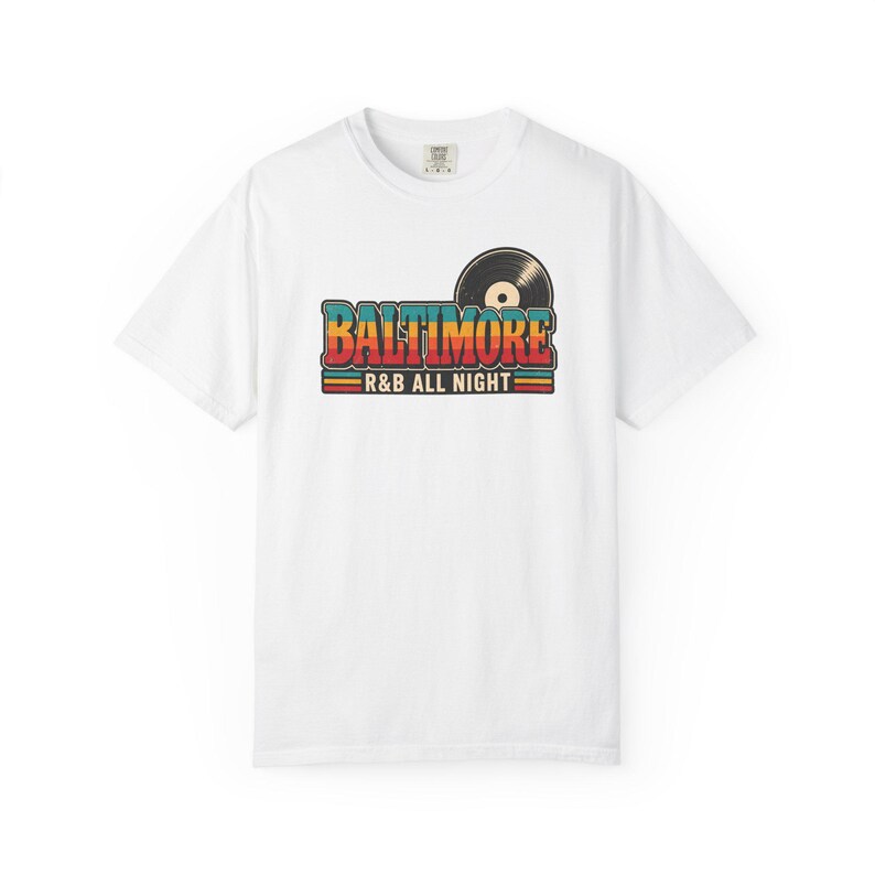 Camiseta Comfort Colors para concierto de R&B en Baltimore, camiseta Bmore All Night Out para mujeres negras, regalo para adultos y sexys. imagen 8