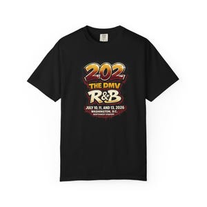 DMV 202 R&B T-Shirt | Washington DC 2026 Concert Tee image 2