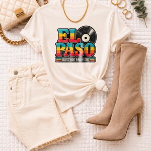 Comfort Colors El Paso RnB Concert Shirt, Greatest Night in 915 History Tee for Black Women, Grown and Sexy Gift image 6