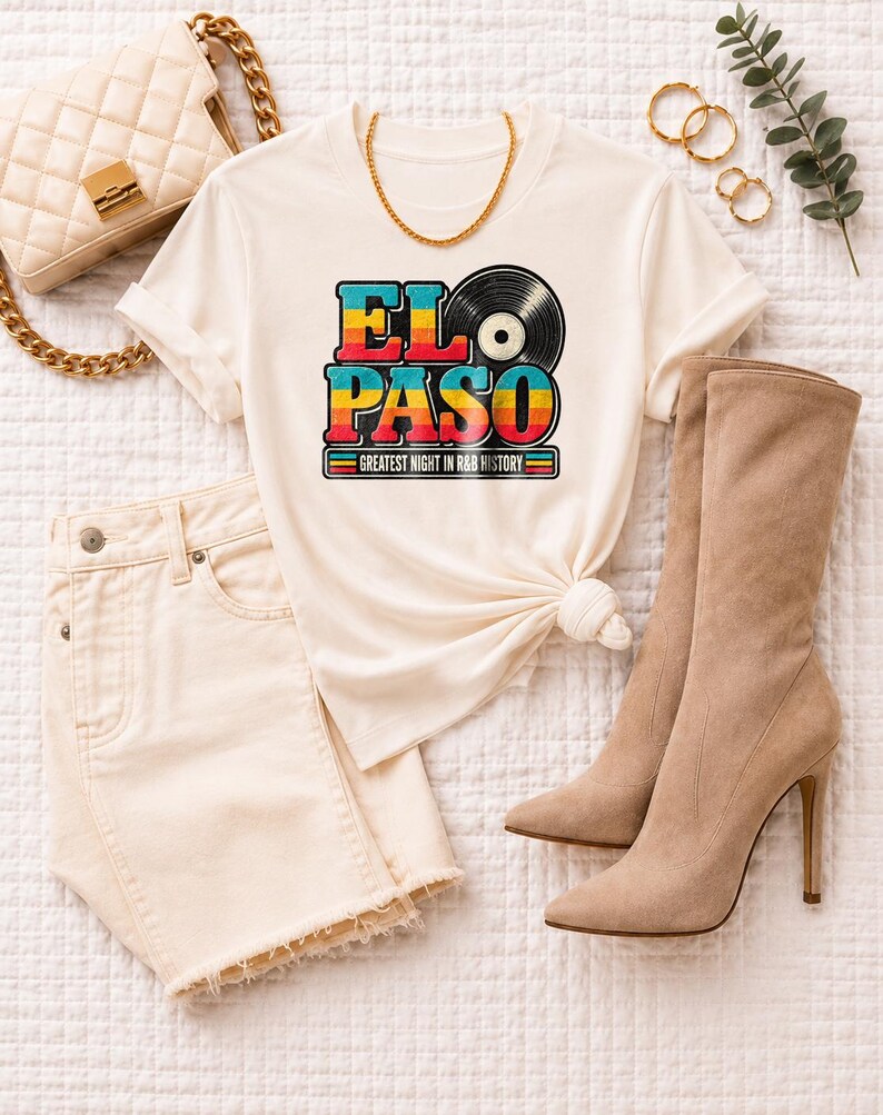 Comfort Colors El Paso RnB Concert Shirt, Greatest Night in 915 History Tee for Black Women, Grown and Sexy Gift image 6