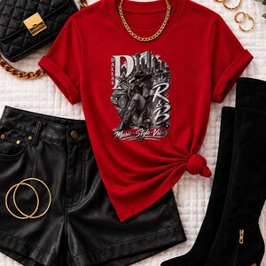 Dallas R&B Concert Tee for Black Women, Comfort Colors Concert Outfit, Grown and Sexy Tour Shirt, Dfw Concert Fashion image 13