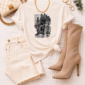 Dallas R&B Concert Tee for Black Women, Comfort Colors Concert Outfit, Grown and Sexy Tour Shirt, Dfw Concert Fashion image 12