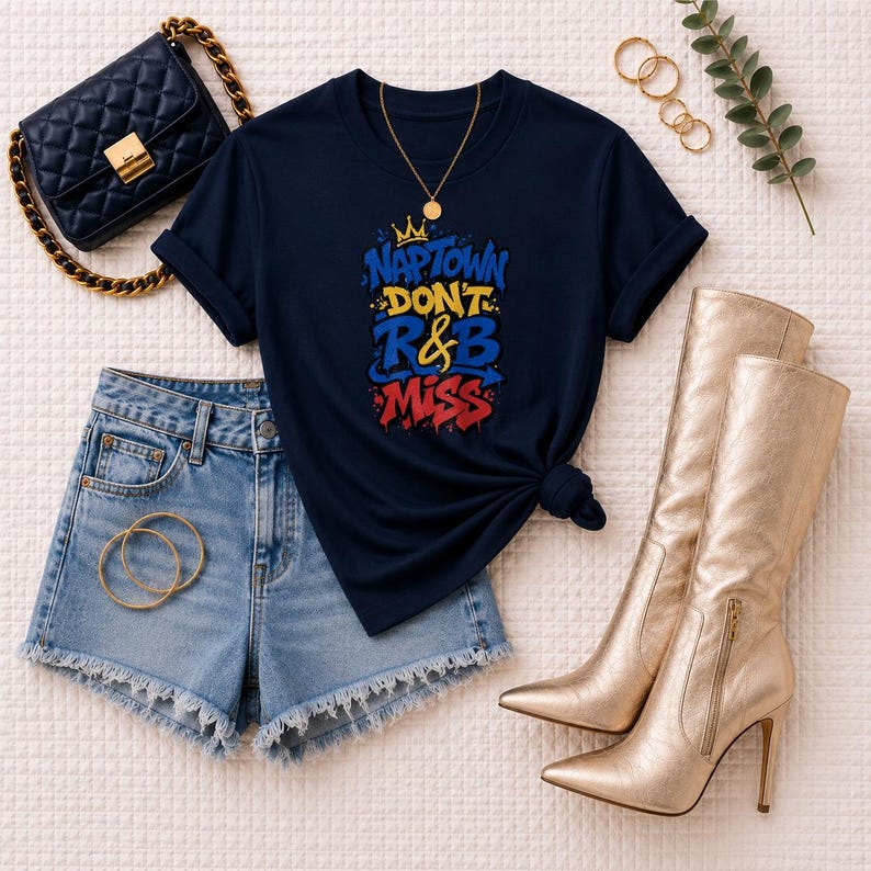 Comfort Colors® Indianapolis RandB Concert Shirt, Naptown Don't Miss Night Out Tee for Black Women, Grown and Sexy Gift image 5