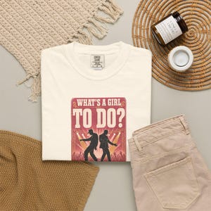 Comfort Colors What's a Girl to Do I Choose Both RnB Concert Shirt, Vintage Night Out Tee for Black Women, Grown and Sexy Gift image 9