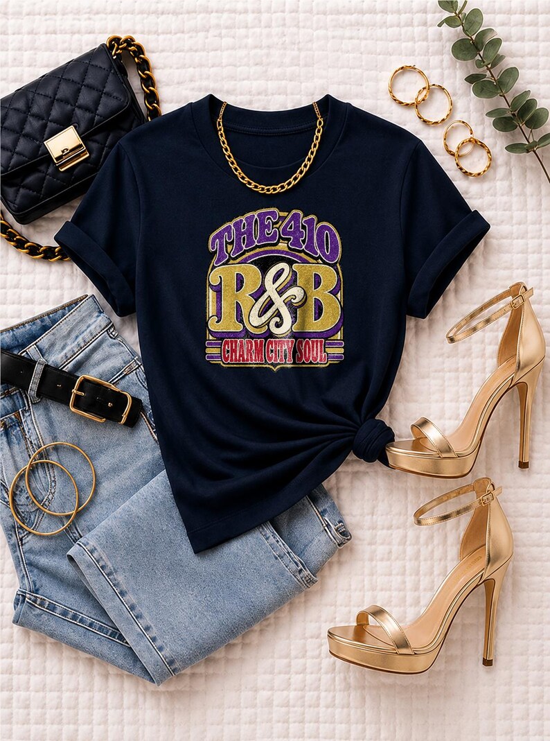 Comfort Colors ニューオーリンズ R&B コンサート シャツ、504 クレセントシティ ソウル ナイトアウト Tシャツ（黒人女性向け）、音楽好きへのギフト 画像 5