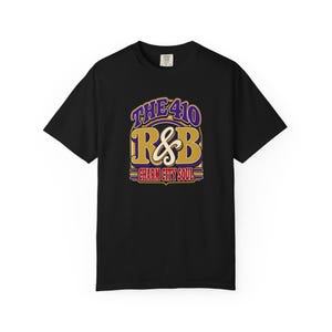 Comfort Colors ニューオーリンズ R&B コンサート シャツ、504 クレセントシティ ソウル ナイトアウト Tシャツ（黒人女性向け）、音楽好きへのギフト 画像 8
