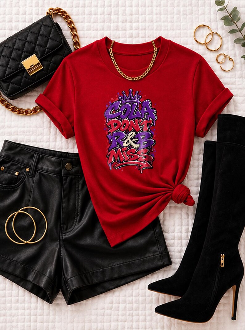 Comfort Colors® Columbia SC RandB Concert Shirt, Midlands Night Out Graphic Tee for Black Women, Stadium Style image 8