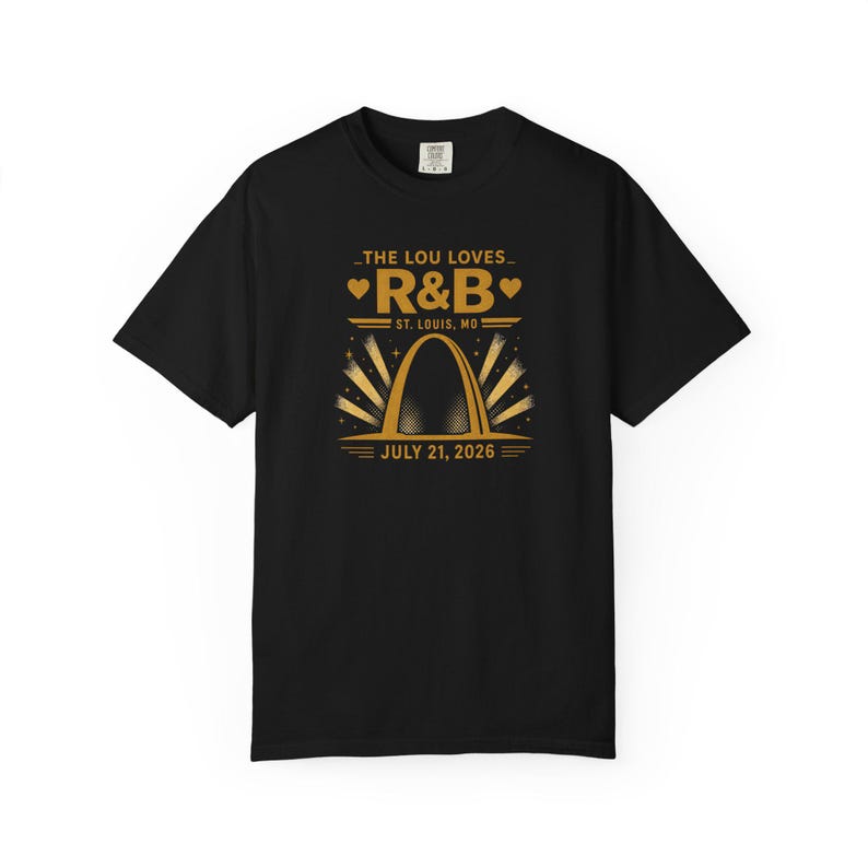 The Lou Loves R&B | St. Louis Konzert-T-Shirt | 21. Juli 2026 | Show für Erwachsene und Erwachsene Bild 5