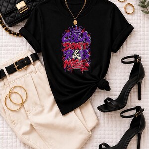 Comfort Colors® Columbia SC RandB Concert Shirt, Midlands Night Out Graphic Tee for Black Women, Stadium Style image 2