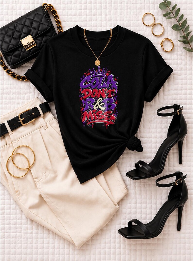 Comfort Colors® Columbia SC RandB Concert Shirt, Midlands Night Out Graphic Tee for Black Women, Stadium Style image 2