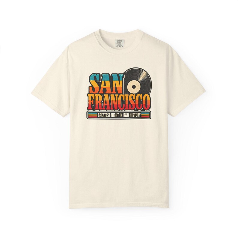 Comfort Colors Bay Area RnB Concert Shirt, San Francisco Night Out Tee for Black Women, Grown and Sexy Gift image 3