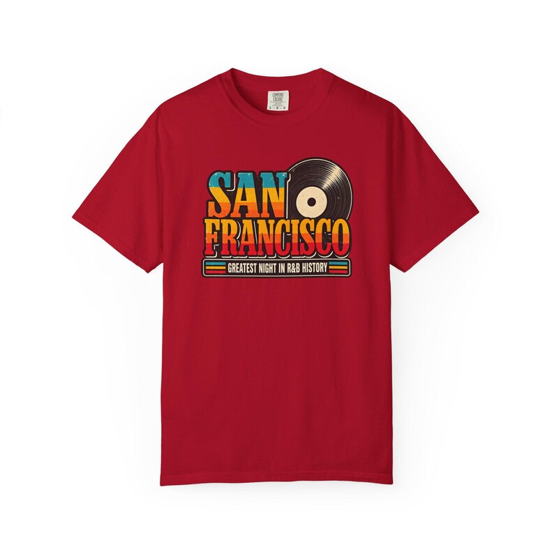 Comfort Colors Bay Area RnB Concert Shirt, San Francisco Night Out Tee for Black Women, Grown and Sexy Gift image 5