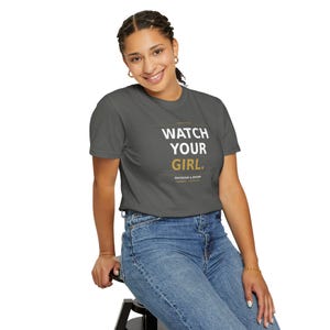 Watch Your Girl | R&B Tour 2026 Concert Tee | Grown and Sexy Shirt | Raymond and Brown | Black Women Concert Outfit | Comfort Colors image 5