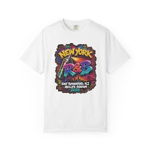 New York R&B Graffiti East Rutherford Metlife 2026 | R&B Concert T-shirt | Stadionstijl Dames afbeelding 6