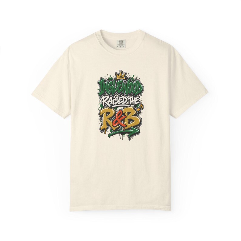 Comfort Colors Los Angeles RnB Concert Shirt, Inglewood Raised on RnB Night Out Tee for Black Women, Grown and Sexy Gift image 4
